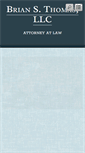 Mobile Screenshot of brianthomaslaw.com